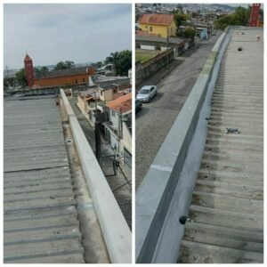 manutenção de Calha