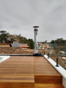 redução de tubulação para coifa